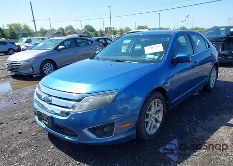 2010 Ford Fusion Sel из США, поврежденный, VIN 3FAHP0JG2AR148975